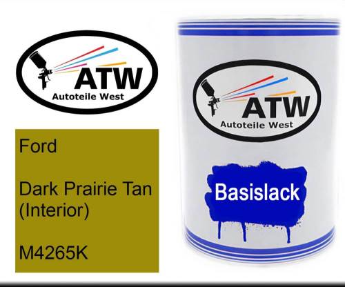Ford, Dark Prairie Tan (Interior), M4265K: 500ml Lackdose, von ATW Autoteile West.